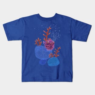 Bubble fish Kids T-Shirt